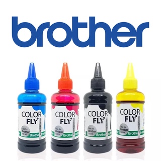 🔥[ราคาส่ง]🔥 หมึกเติม Brother ขนาด 100 ml COLOR FLY แท้ เติม Brother ได้ทุกรุ่น