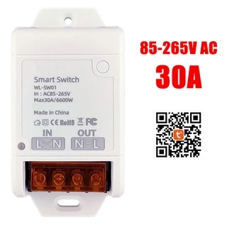 Tuya WiFi สวิตช์อัจฉริยะ เปิด-ปิด10A 20A 30A