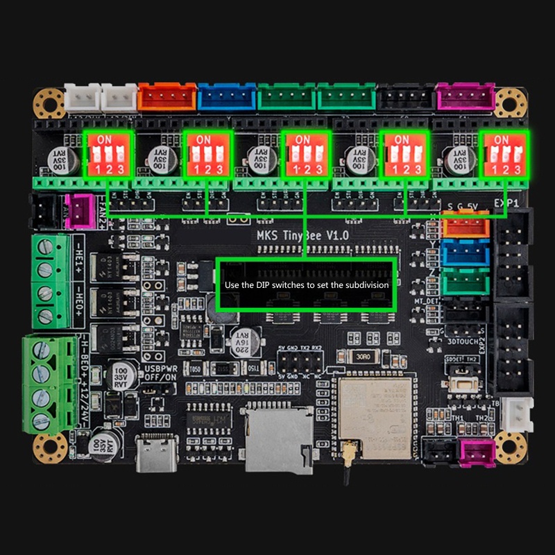 Fun MKS Tinybee บอร์ดควบคุม Esp32 Wifi Mini รองรับ LCD2004 12864 MKS 12684 V3 - รูปที่ 5