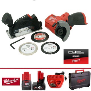 Milwaukee M12 FCOT set เครื่องตัด 3 นิ้ว สีแดง