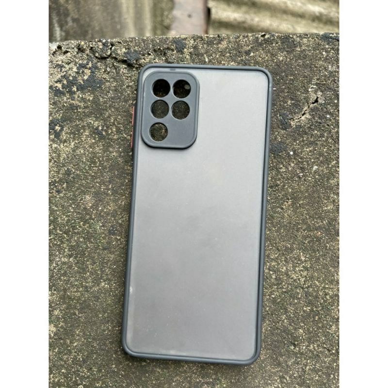 เคส Samsung Galaxy A22 4G/A22 5G สีดําด้าน กันกระแทก