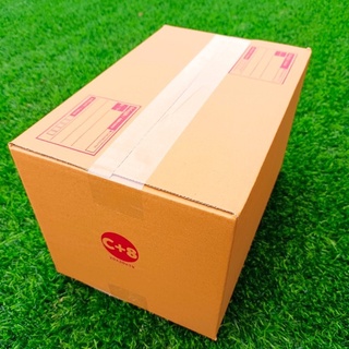 กล่องเบอร์ C+8 มีพิมพ์ปะหน้า ขนาด 20x30x19 แพ็ค 20 ใบ