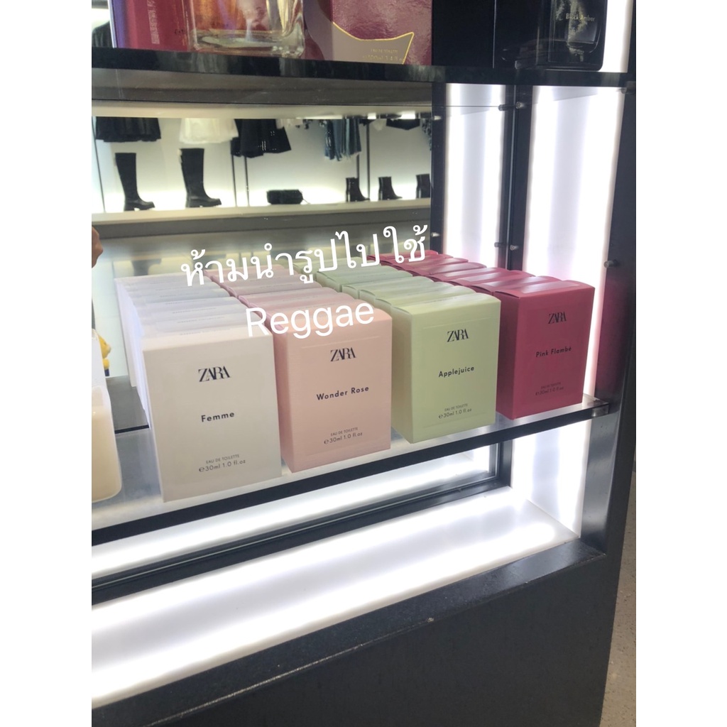 น้ำหอม ZARA 30ML. ของแท้ 100% คุณภาพดี คัดกลิ่นขายดี FEMME/WONDER ROSE/APPLYJUICE/PINK FLAMBE น้ำหอมผู้หญิง