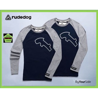 rudedog เสื้อแขนยาว รุ่น By your side สีกรม