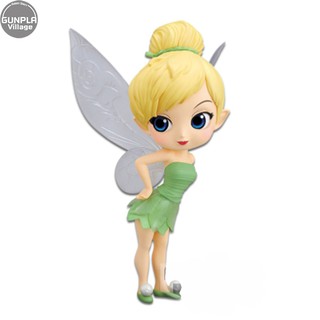 Banpresto Q Posket Disney Character : Tinker Bell Leaf Dress (Ver.B) (Ver.B ชุดสีอ่อน) 4983164159899 (Figure)