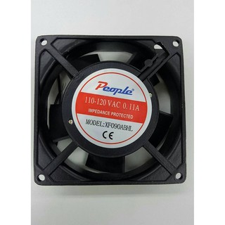 พัดลม 3 นิ้ว FAN 3" 12V, 24V,110V,220V     ขนาด80x80x25mm