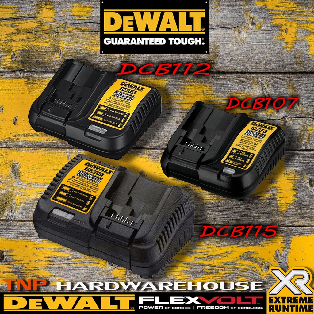 DEWALT DCB115(DCB1104) เเท่นชาร์จแบตเตอรี่ Lithium-ion 10.8V , 18V เเละ 54V รุ่น DCB115(DCB1104) ของ