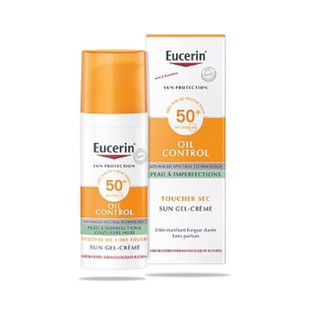 Eucerin Eucerin Oil Control Sun Gel-Cream Dry Touch SPF50+ 50ml ลดฝ้าแดดและสิว