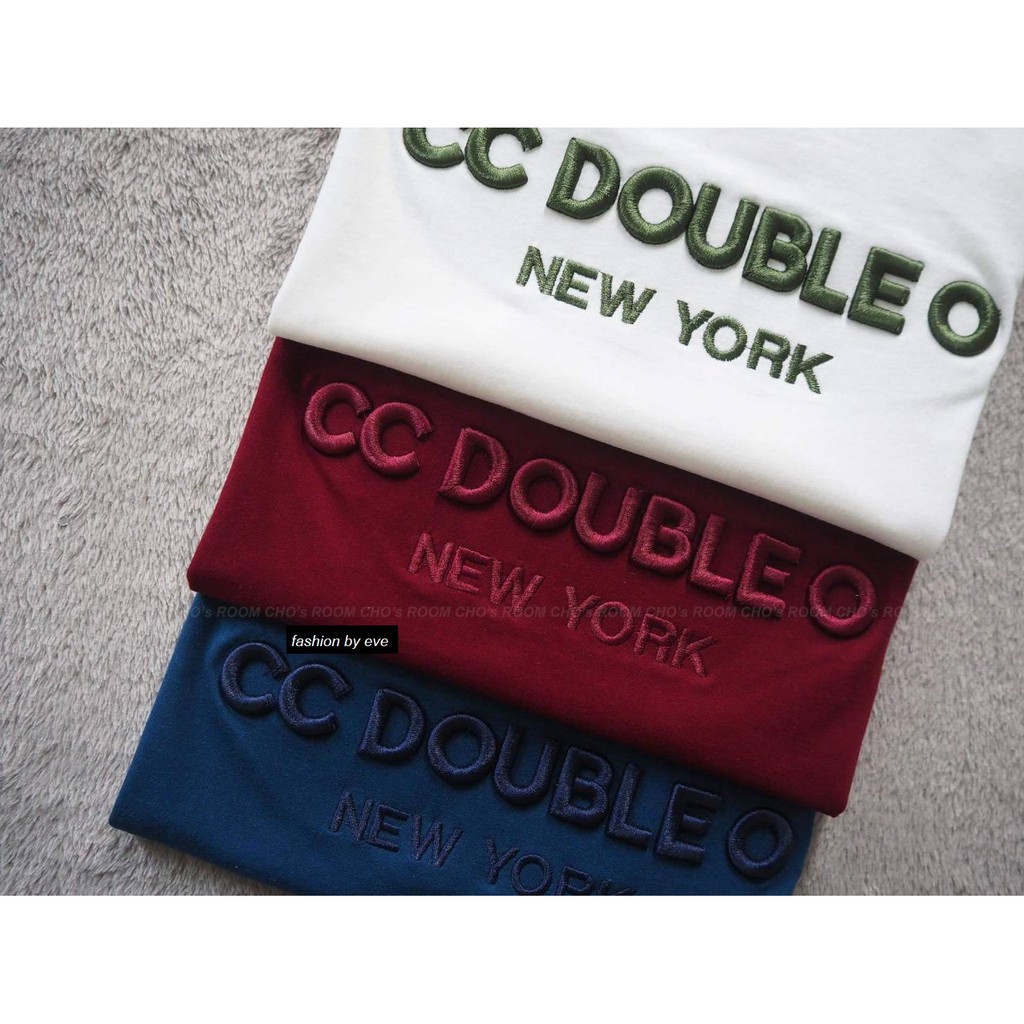 1 สินค้าขายดี เสื้อยืด แขนสั้น NEW YORK งานป้าย ปักนูน No.42