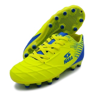 HARA Sports รองเท้าสตั๊ดเด็ก รองเท้าฟุตบอล สำหรับเด็ก รุ่น F19K สีเขียวตอง