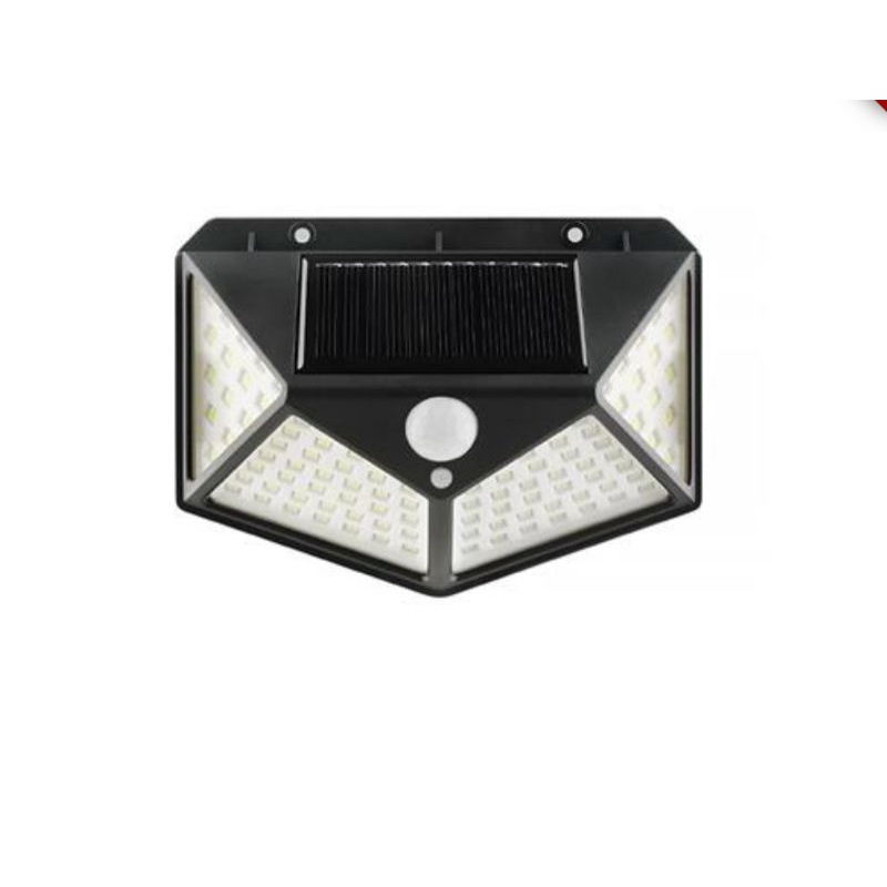 ไฟผนังนอก SOLAR LUMAX 58-00313 10 วัตต์ WARMWHITE สีดำ
