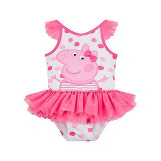 Peppa Pig [ลิขสิทธิ์แท้] tutu swimsuit ชุดว่ายน้ำ Mothercare
