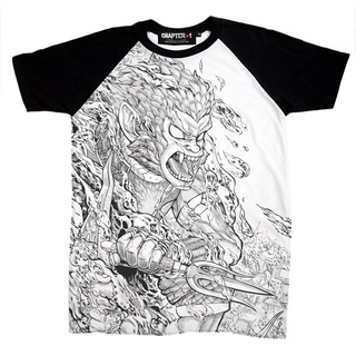 เสื้อยืด แขนสั้น แชปเตอร์วัน ยามิ ลาย หงอคง ผ้านิ่ม / Wukong The monkey king Yami Chapter One T-shirt