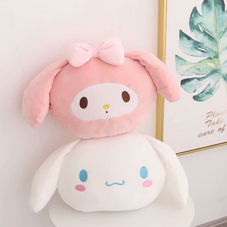 ❤หมอนตุ๊กตานุ่ม รูปการ์ตูน Hello Kitty Kuromi My Melody Cinnamoroll ขนาด 30 ซม.