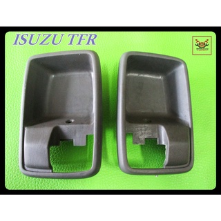 ISUZU TFR DOOR HANDLE SOCKET LH&amp;RH SET "GREY" (2 PCS.) // เบ้ารองมือเปิด สีเทา ข้างซ้าย ข้างขวา (2 ข้าง) สินค้าคุณภาพดี