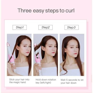 [โค้ดลด]Vivid&Vogue เครื่องม้วนผมอัตโนมัติรุ่น 32mm เครื่องม้วนผม ที่ม้วนผม ลอนใหญ่ แกนม้วนผม มีมอก. ประกัน 2 ปี