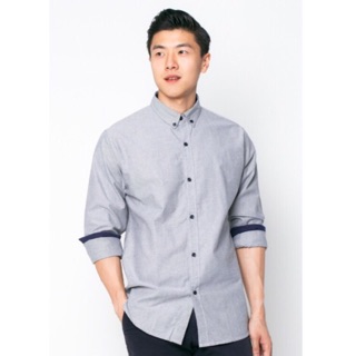 Grey Oxford Shirt เสื้อเชิ้ต SALE!! 490 บาท