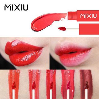 MIXIU Liquid Color  Lip Gloss ลิปจิ้มจุ่ม เนื้อลิปทาง่าย ไม่แห้ง ไม่ตกร่อง ไม่เป็นคราบ ติดทนนาน สีสวยมากจ้าาา  รหัส 6803