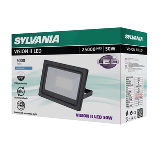 Sylvania LED Floodlight โคมฟลัดไลท์แอลอีดี โคมสปอร์ตไลท์ VISION LED II 50W-6500K  แสงเดย์ไลท์