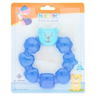 ราคาพิเศษ!! นูเบบ ยางกัดน้ำ ปลอดสารบีพีเอ คละแบบ 1 ชิ้น Nuebabe BPA Free Water Filled Teether 1pc