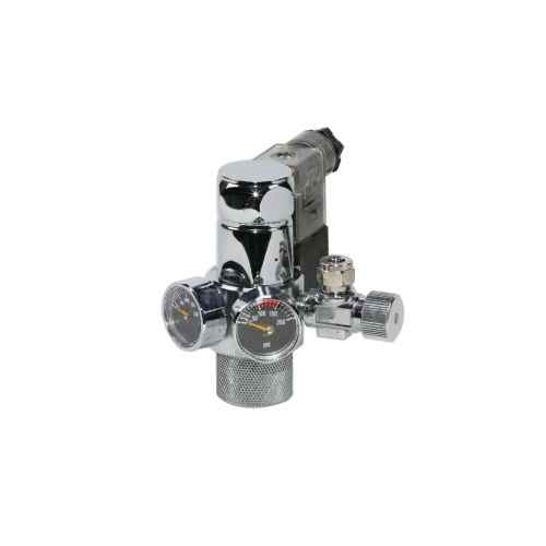 ISTA Co2 Controller Co2 Solenoid - Mini Gauge