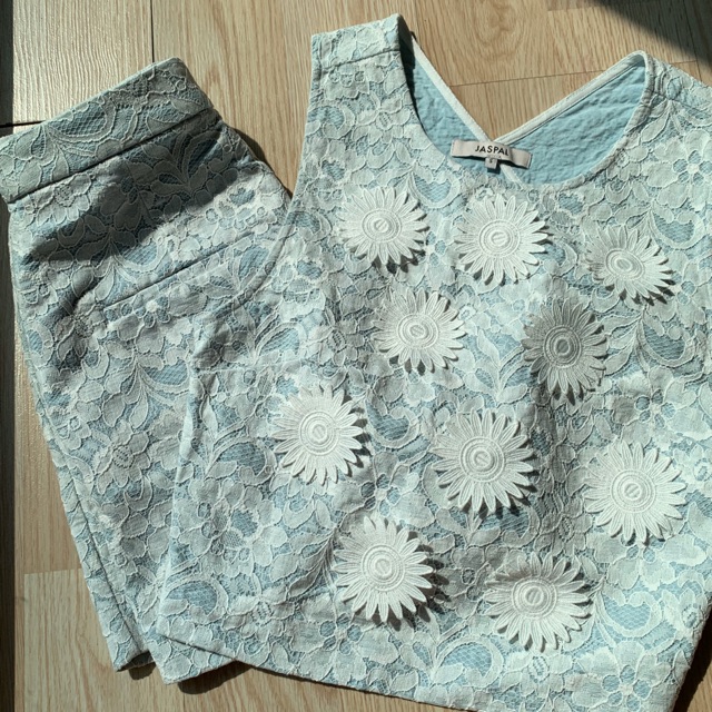 มือ  2 🔸พ ร้ อ ม ส่ ง : JASPAL ชุดเซตเสื้อแขนกุด และกางเกงขาสั้น 🔸