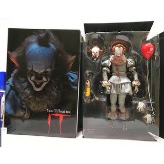 firstbuy_โมเดลฟิกเกอร์ IT movie Action Figure งานขยับ จัดท่าได้ มีหัวและไอเทมเปลี่ยน ตามภาพ - ขนาดสูง 19.5 CM