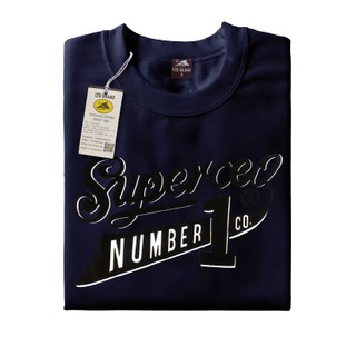 เสื้อยืดแขนสั้นสีกรมท่า ลาย Superceonumber1