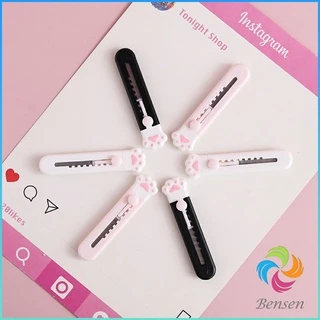 Bensen คัตเตอร์ขนาดเล็ก เครื่องเขียนน้อยน่ารัก มีดพกพา stationery knife