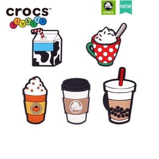 Crocs/jibbitz   ติดรองเท้า จี้รูปการ์ตูนไอศกรีม สําหรับตกแต่งรองเท้า DIY