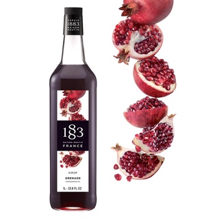 1883 POMEGRANATE FLAVORED SYRUP 1000 ml. (1883 น้ำเชื่อมกลิ่นทับทิม 1000 มล.)