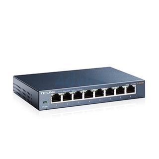 Gigabit Switching Hub 8 Port TP-LINK TL-SG108 (7")  ประกัน LT. อุปกรณ์ขยายสัญญาณ ขยายสัญญาณ ethernet อีเทอร์เน็ต