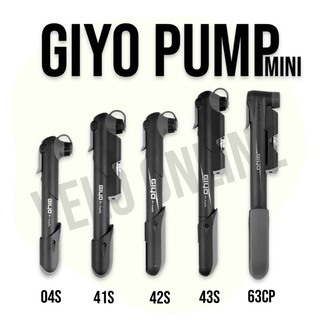 🇹🇭 สูบ พกพา สูบมือ สูบติดรถจักรยาน GIYO mini pump คุณภาพดี รองรับหัว2ชนิด