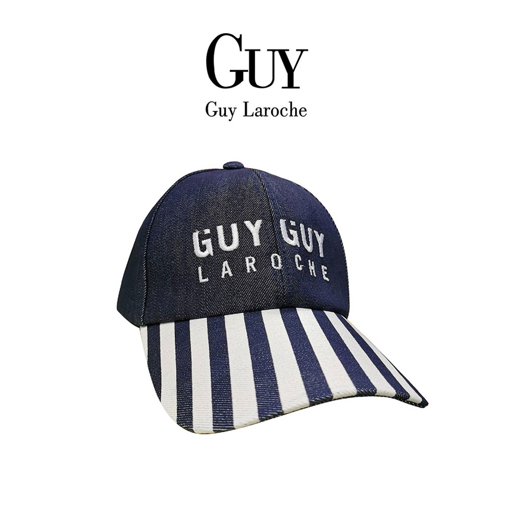 Guy Laroche หมวกแฟชั่น ผ้ายีนส์ (DL008)