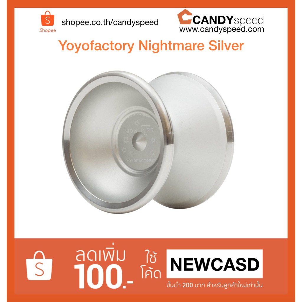 YoyoFactory Nightmare Silver | By CANDYspeed