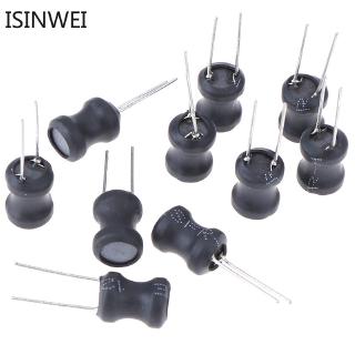 10 ชิ้น/ล็อตพาวเวอร์ inductor 8x10 มม 0810 2 . 2 uh 3 . 3 uh 4 . 7 uh 10 uh 22 uh 33 uh