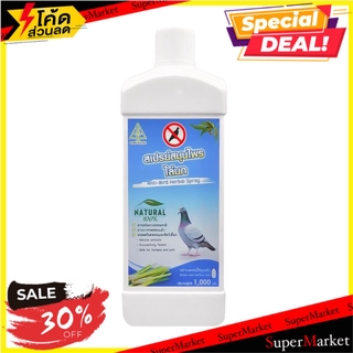 🎯BEST🎯 สเปรย์สมุนไพรไล่นก SAMUNPINE 1000 มล. ANTI-BIRD HERBAL SPRAY SAMUNPINE 1,000ML สารกำจัดแมลงและสัตว์ 🛺💨
