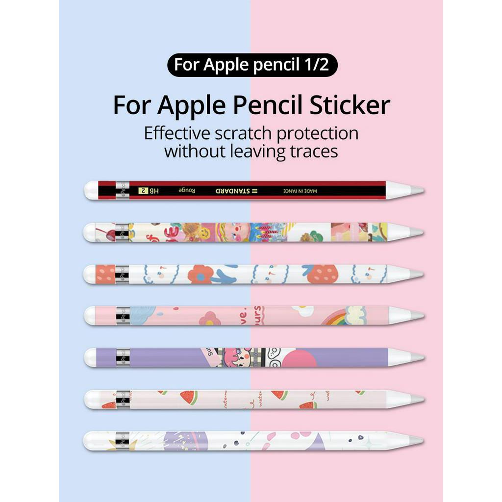 สติ๊กเกอร์กันลื่นสําหรับ Apple Pencil 1 2