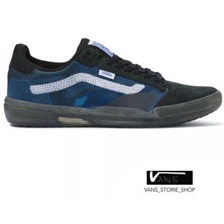 VANS DEUCE EVDNT ULTIMATE WAFFLE BLACK TRUE BLUE SNEAKERS สินค้ามีประกันแท้