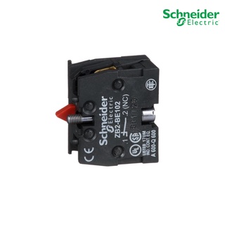 Schneider Eelectric ZB2BE102 คอนแทคบล็อคเข้าสายแบบขันสกรู HarmonyXAC, Single contactblock, 1NC สั่งซื้อได้ที่ร้าน PlugOn