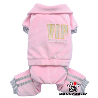 Pet clothes -Doggydolly  เสื้อผ้าแฟชั่น เสื้อผ้าสัตว์เลี้ยง เสื้อผ้าหมาแมว ชุดสุนัขเสื้อหนาว Winter 1-10โล DRF014