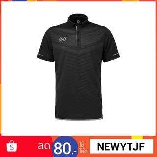 WARRIX เสื้อโปโล La Vida WA-3318-AE (สีดำ-เทา)