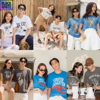 BWCB Friendly tee  unisex T-shirt การลดราคา เสื้อยืดเท่ห์ เสื้อยืดฮิตๆ S-M-L เสื้อยืด oversize