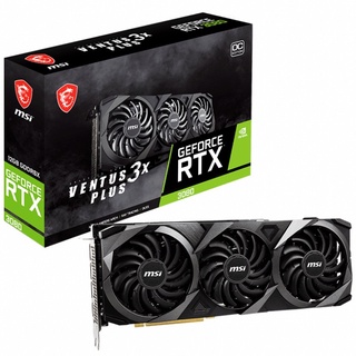 VGA (การ์ดแสดงผล) MSI GeForce RTX 3080 VENTUS 3X PLUS 12G OC LHR ประกัน 3 ปี