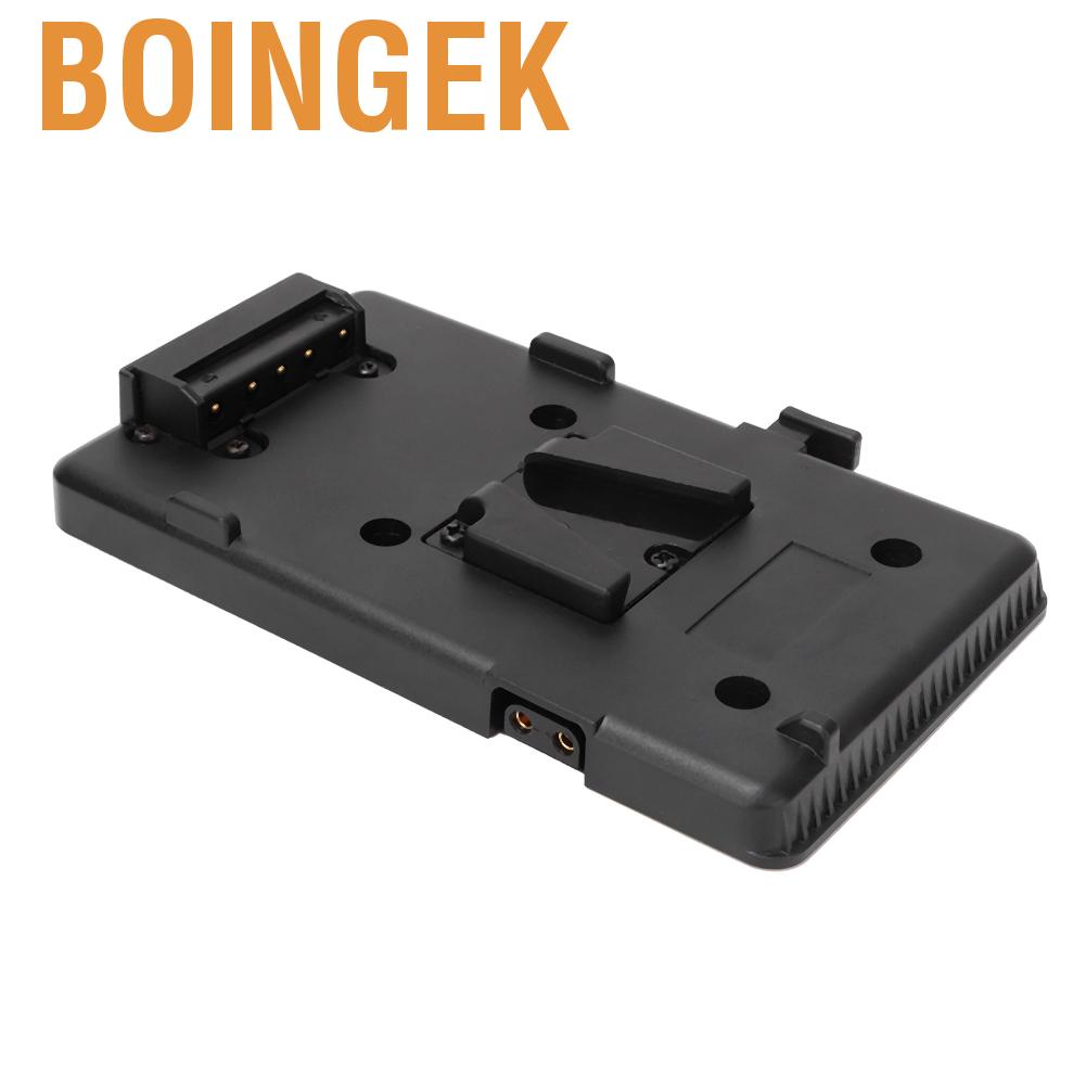 Boingek แผงแบตเตอรี่กล้อง แผ่น V-Mount สวม BP สำหรับอะแดปเตอร์ Sony