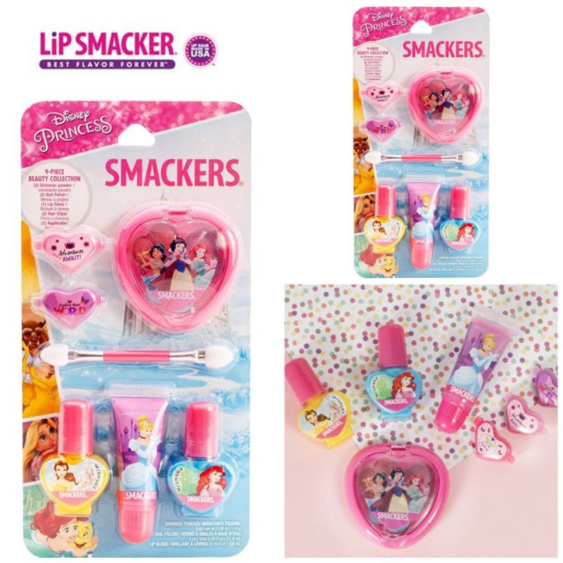 ของแท้💯 Lip Smackers Color Collection - Disney เครื่องสำอางค์เด็ก ปลอดสารพิษ ลายเจ้าหญิง