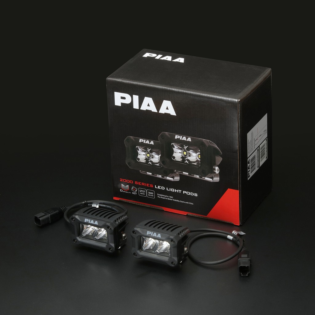 PIAA 2000 Series LED Light Pods ไฟสปอร์ตไลท์ LED แสงขาว