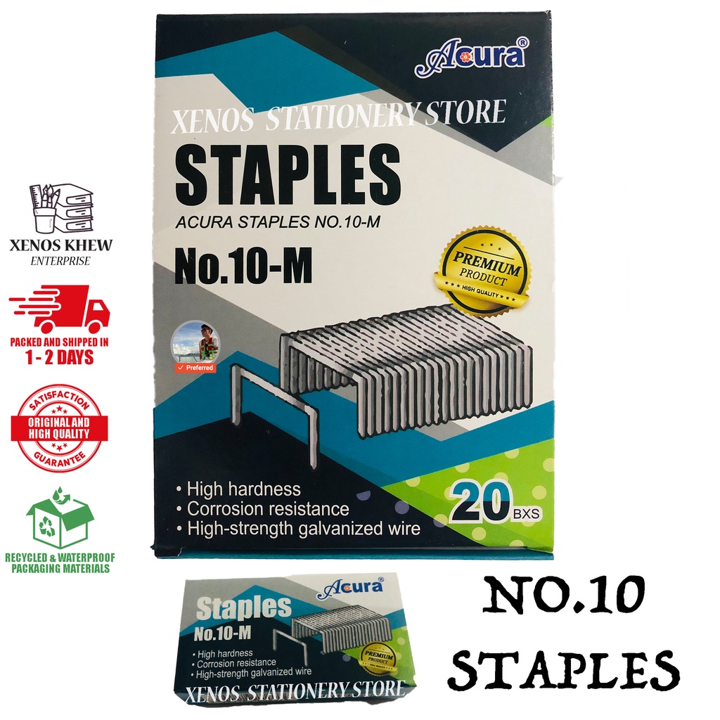 ACURA STAPLES BULLET NO.10-1M / STAPLES STAPLER BULLET / ACURA BULLET NO.10-1M STAPLES BULLET