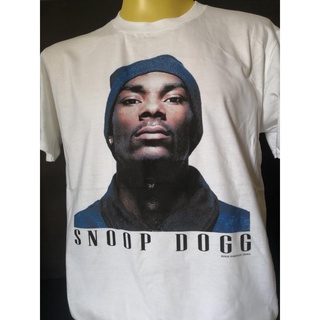 เสื้อยืดผ้าฝ้ายพิมพ์ลายเสื้อวงนำเข้า Young Snoop Dogg American Rapper Hiphop R&amp;B Wiz Khalifa Retro Style Vintage Gildan