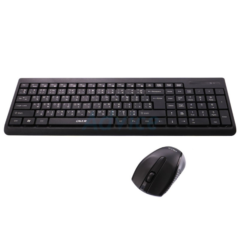 (2in1) Wireless OKER (G1000) Black